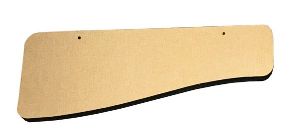 Baffle acoustique en forme de vague detail