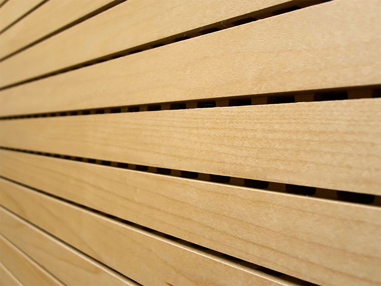 Paneles acústicos de madera fresada Acoustic Blade