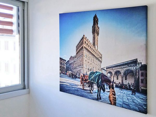 Panneau acoustique avec impression personnalisee pour bureaux