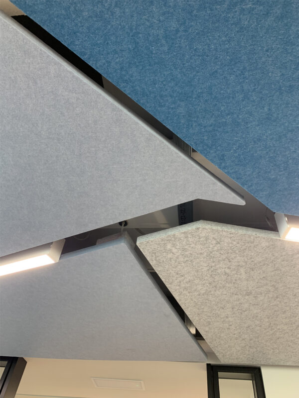 ARCHISONIC®de colores falso techo fonoabsorbente de diseño