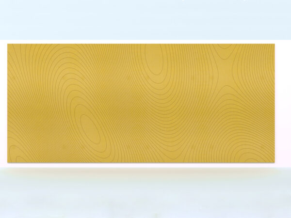 Rivestimento murale acustico colore giallo