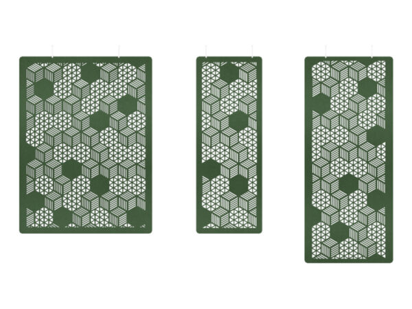 Divisori per ambienti in feltro pattern decorativo