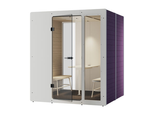 Cabine acustiche modulari extralarge per riunioni di lavoro