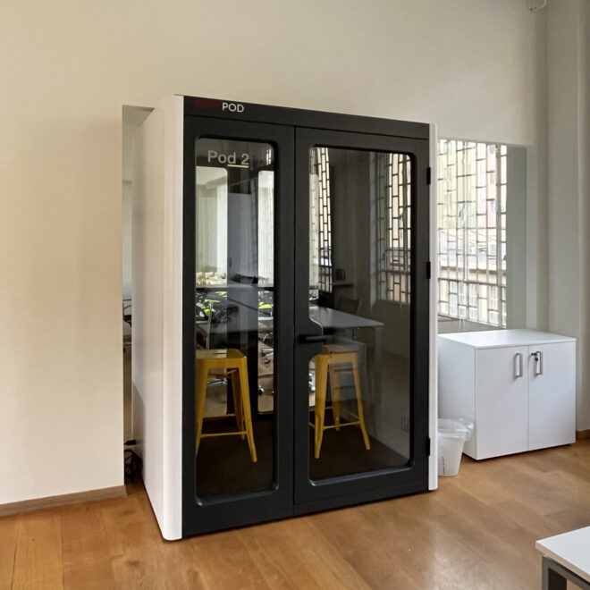 Cabine acustiche per spazi di lavoro openspace di design