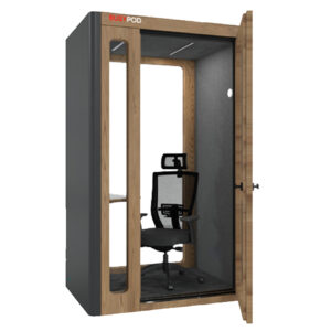Soundproof phone booth for one person for business meetings customizable